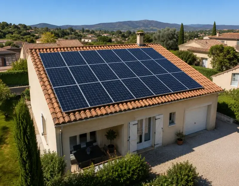 Prime à l'autoconsommation panneaux solaires Les Houches — aide financière de l'État
